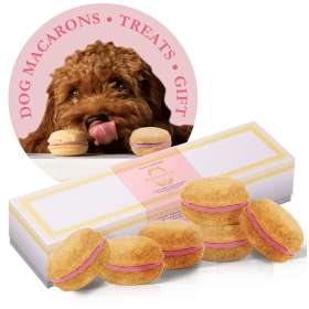 Dog Macarons - Count of 6 (Dog Treats | Dog Gifts) Dog Macarons - Count of 6 (Dog Treats | Dog Gifts)